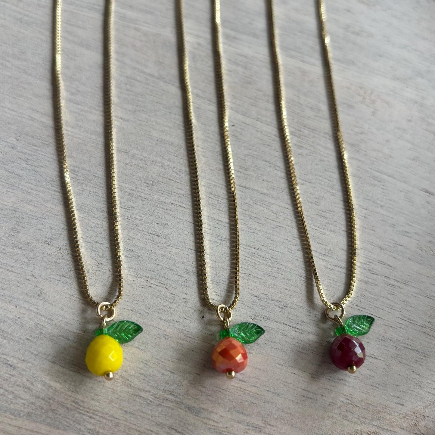 The Orchard Charm Necklace Collection