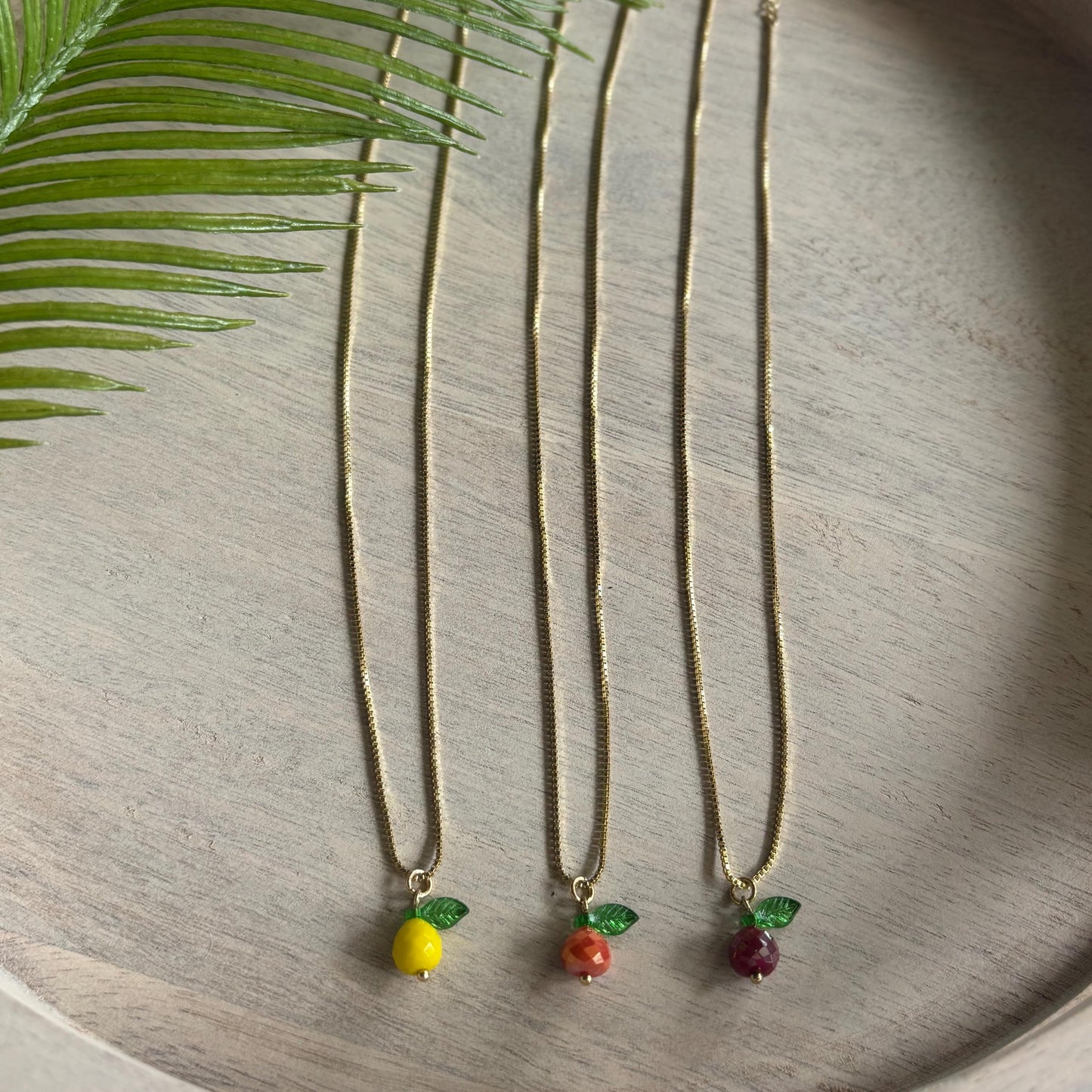 The Orchard Charm Necklace Collection