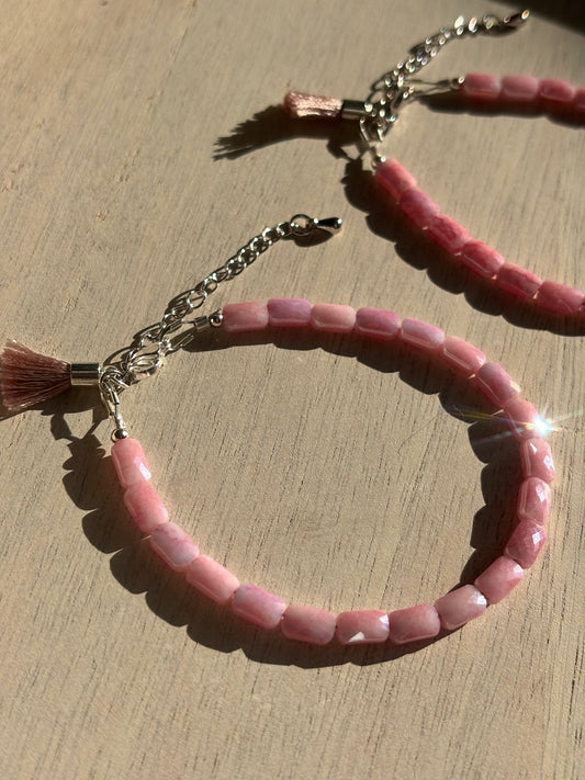 The Pink Peony Bracelet