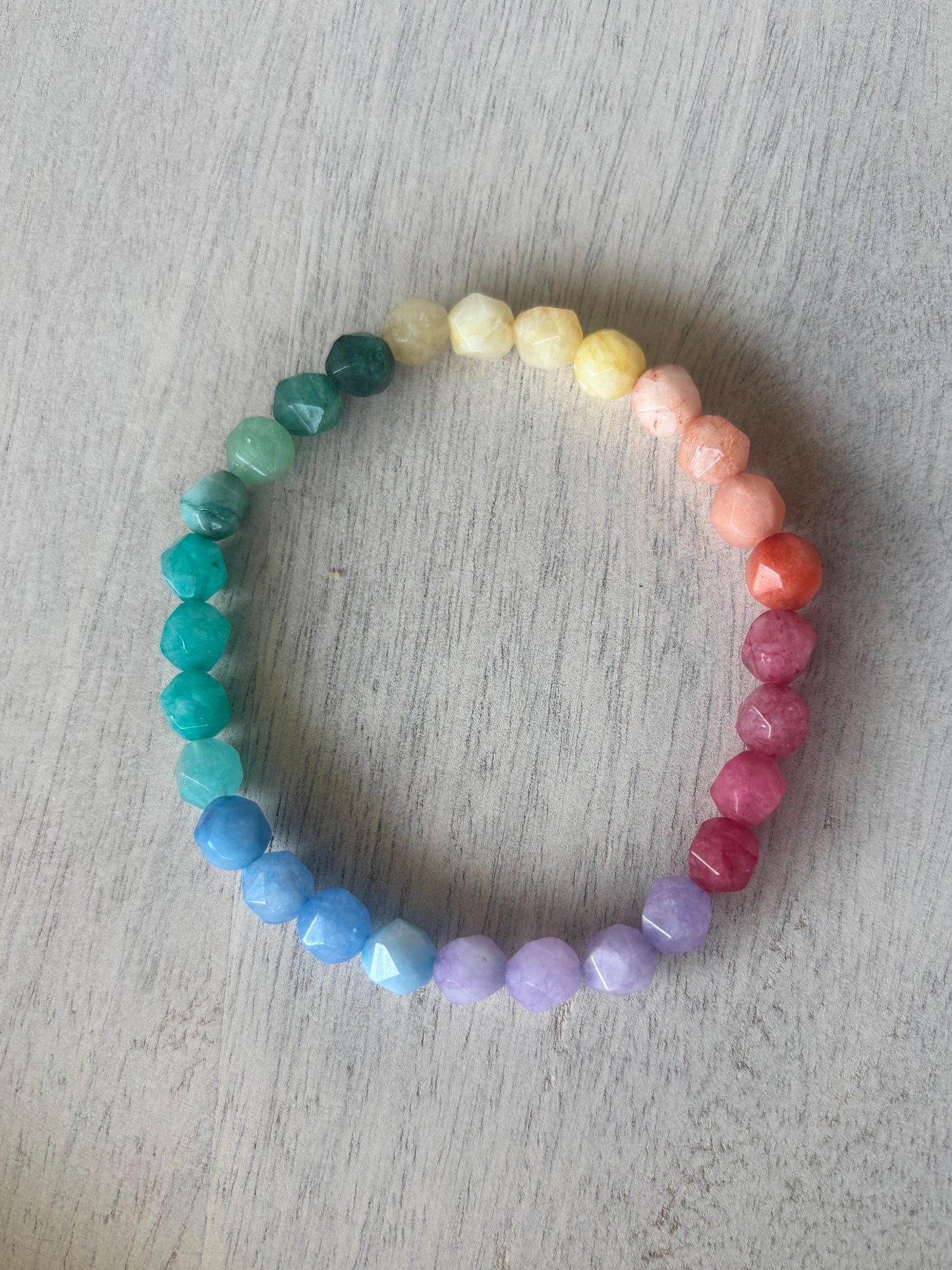 The Rainbow Rock Bracelet
