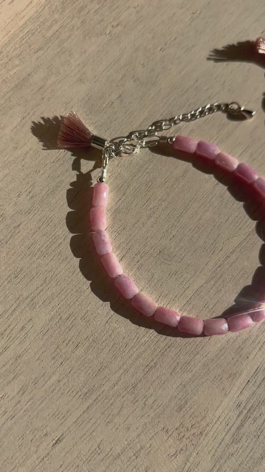 The Pink Peony Bracelet